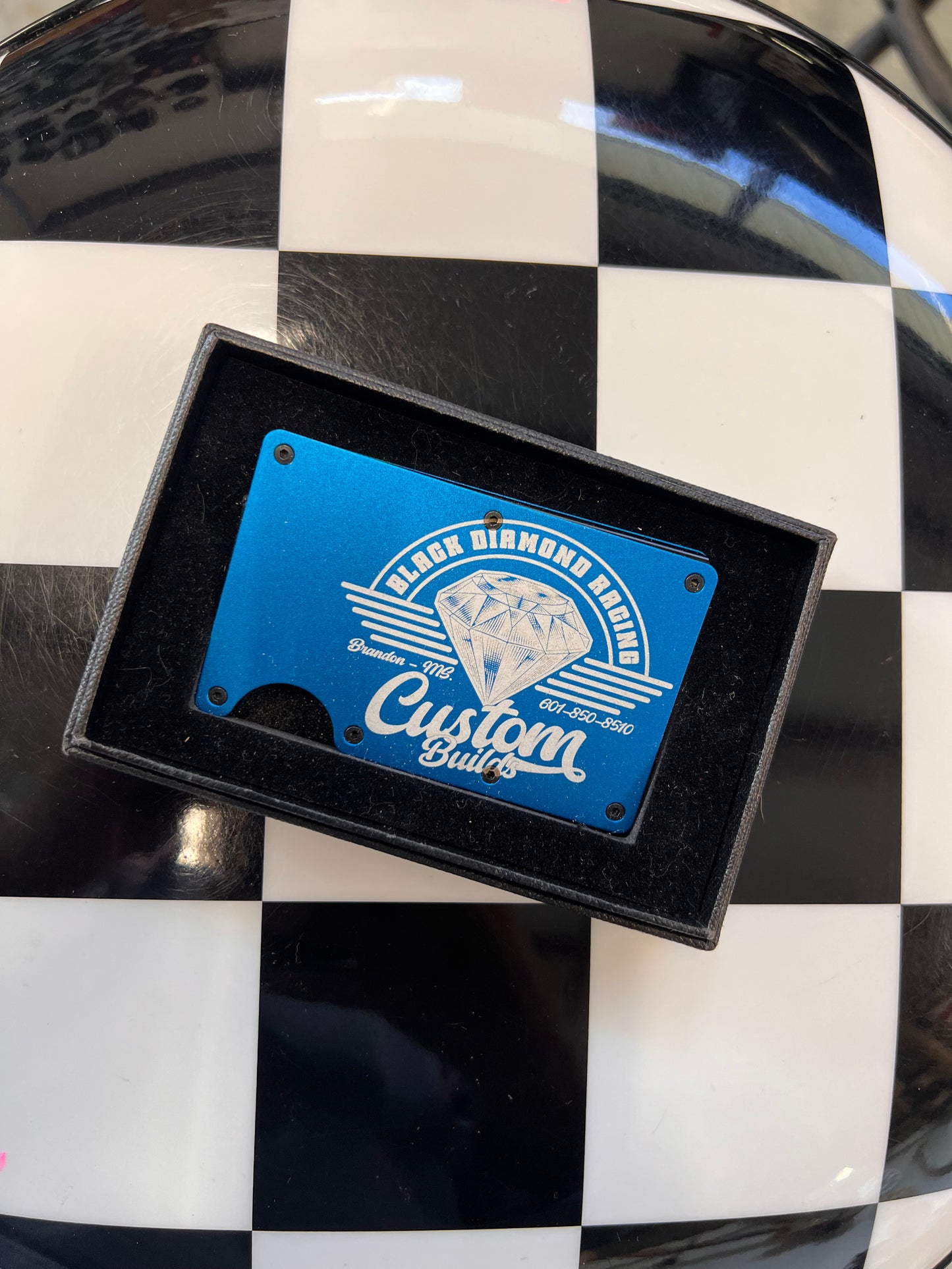 BDR Custom Engraved Metal Clip Wallet