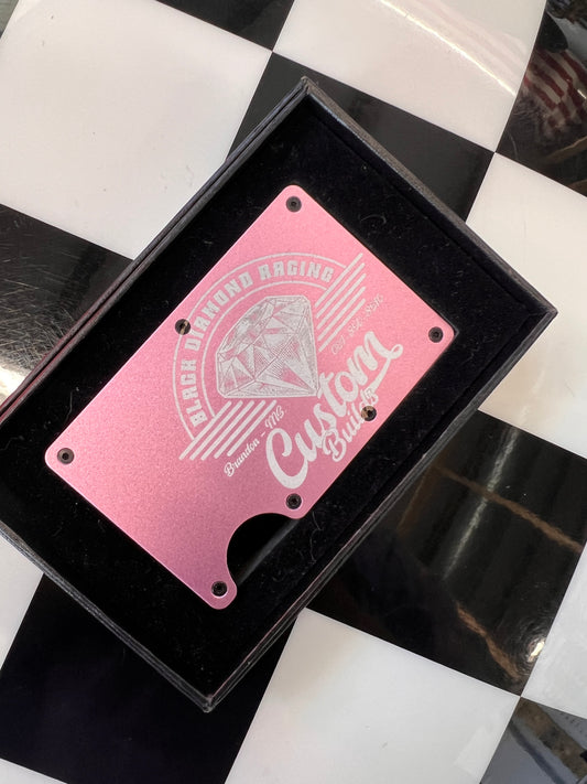 BDR Custom Engraved Metal Clip Wallet