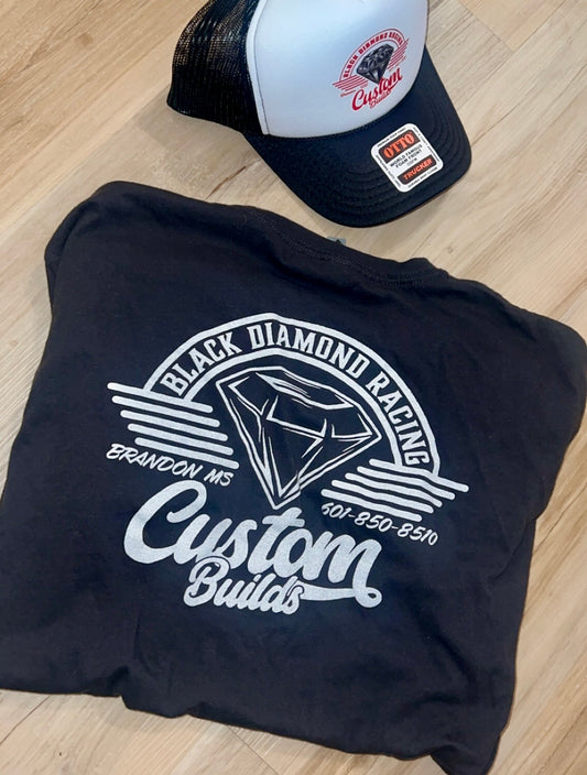 Black Diamond Racing Logo T-Shirt (Bella+Canvas)